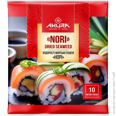 Akura Нори 10 листов (4820178460521) Akura Нори 10 листов (4820178460521)