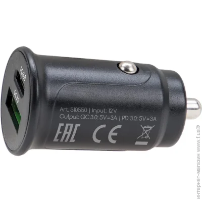 Alca   USB A Type C 3.0 black