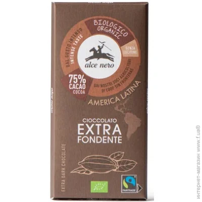   TM Alce Nero 75% Fairtrade America Latina 100 