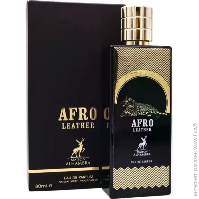 Парфюмированная вода для женщин Alhambra Afro Leather 80 мл Парфюмированная вода для женщин Alhambra Afro Leather 80 мл