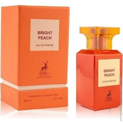 Парфюмированная вода для женщин Alhambra Bright Peach 80 мл Парфюмированная вода для женщин Alhambra Bright Peach 80 мл