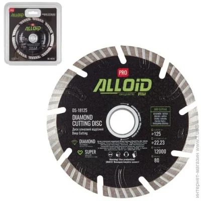   Alloid Pro.    Deep Cutting 125 (DS-18125)