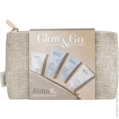      Alma K Glow & Go Women Travel Kit