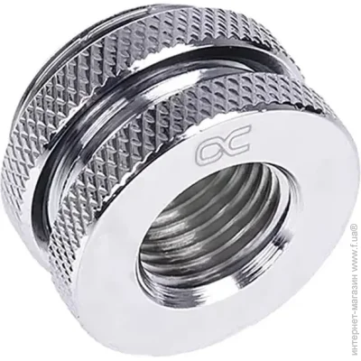  Alphacool HF bulkhead connector passthrough G1/4 - chrome (17068)