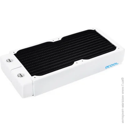  Alphacool NexXxoS XT45 Full Copper 240mm Radiator V.2 - White Special Edition
