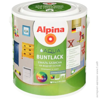 Alpina   Aqua Buntlack SM B3      2,35