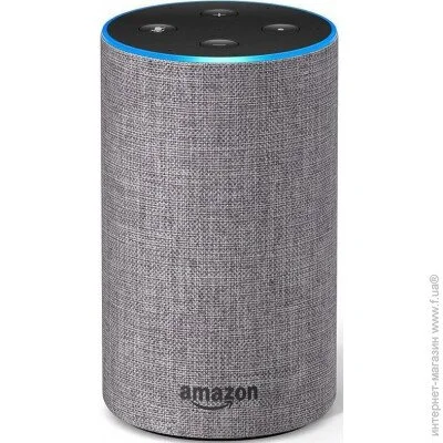   Amazon Echo (2gen, 2017) Heather Grey English Language