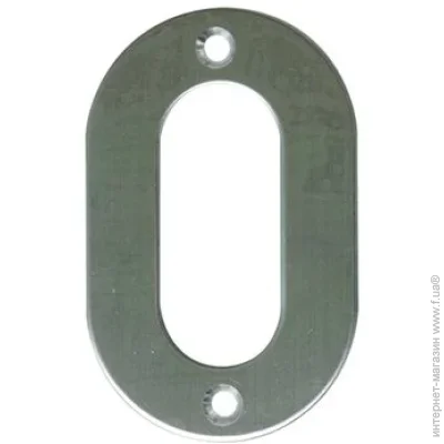 Amig Цифра «0» нержавеющая сталь серый 100 мм 6768 Amig Цифра «0» нержавеющая сталь серый 100 мм 6768