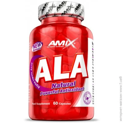     Amix Nutrition ALA 200 mg, 60 
