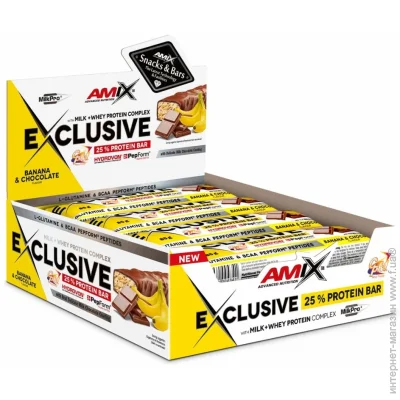  Amix Nutrition Exclusive Protein Bar, 12*85  -