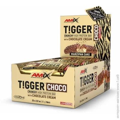  Amix Nutrition Tigger Choco Crunchy Protein Bar, 20*60   