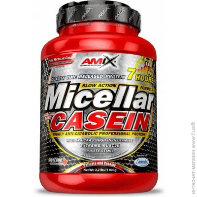  Amix Micellar Casein 1000 g /22 servings/ Strawberry (000018898)