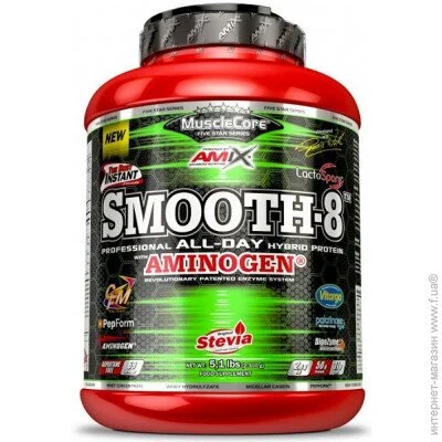  Amix MuscleCore Smooth-8 Protein 2300 g /69 servings/ Banoffi Pie (000018924)