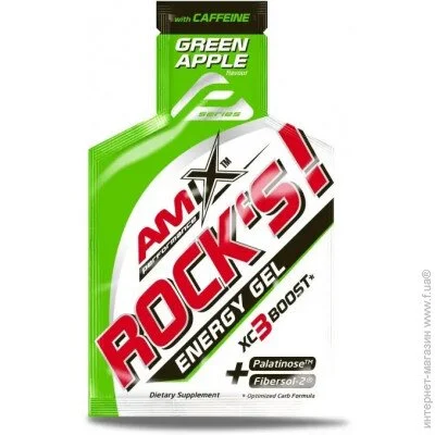 Performance Amix Rocks Gel Free with caffeine 32 g Green Apple (000017192)