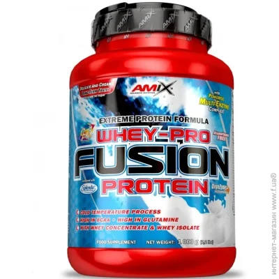  Amix Whey-Pro FUSION 1000 g /33 servings/ Pistachio (000023237)