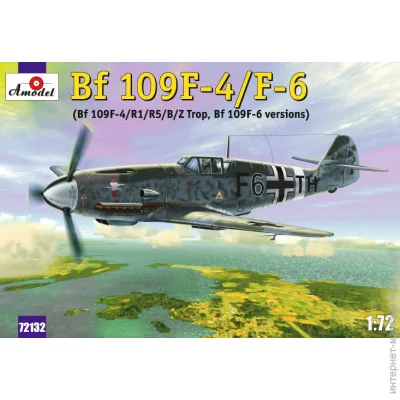  Amodel Messerschmitt Bf-109F4/F6 (AMO72132)