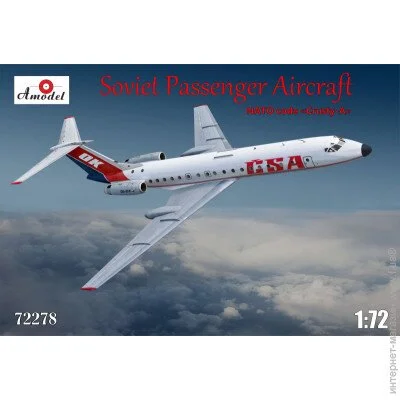  Amodel Tupolev Tu-134A CSA (AMO72278)