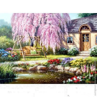 Пазл класичний Anatolian Пазли "Котедж в Вишневому Саду", 1000 Елементів (1089) Пазл класичний Anatolian Пазли "Котедж в Вишневому Саду", 1000 Елементів (1089)