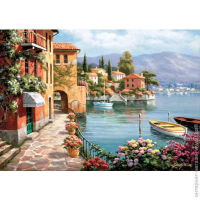 Пазл класичний Anatolian Пазли "Вілла Де Лаго" 1500 Елементів (4524) Пазл класичний Anatolian Пазли "Вілла Де Лаго" 1500 Елементів (4524)