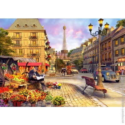 Пазл класичний Anatolian Пазли Вулички Парижа 1500 елементів (4542AN) Пазл класичний Anatolian Пазли Вулички Парижа 1500 елементів (4542AN)