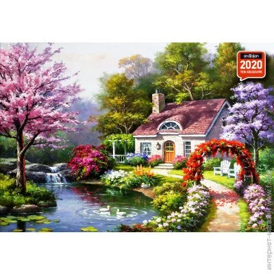 Пазл классический Anatolian Пазлы "Коттедж среди цветов", 1500 Элементов (4556) Пазл классический Anatolian Пазлы "Коттедж среди цветов", 1500 Элементов (4556)