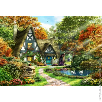 Пазл класичний Anatolian Пазли "Осінній Котедж", 2000 Елементів (3936) Пазл класичний Anatolian Пазли "Осінній Котедж", 2000 Елементів (3936)