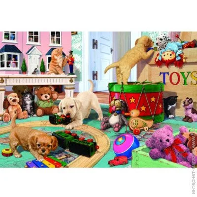 Пазл класичний Anatolian Пазли "Цуценята на Іграх", 260 Елементів (3334) Пазл класичний Anatolian Пазли "Цуценята на Іграх", 260 Елементів (3334)