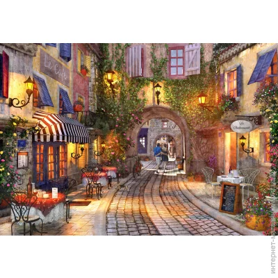 Пазл класичний Anatolian Пазли "Французька вуличка", 500 Елементів (3602) Пазл класичний Anatolian Пазли "Французька вуличка", 500 Елементів (3602)