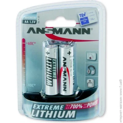  Ansmann AA 2 x Lithium
