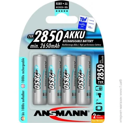  Ansmann AA 4 x 2850mAh (5035212)