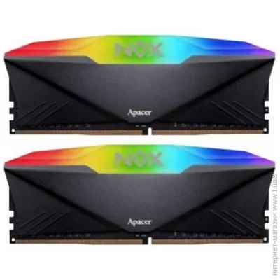   Apacer 16 GB DDR4 3200 MHz NOX RGB (AH4U16G32C28YNBAA-2)