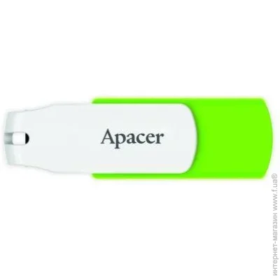  Apacer 64 GB AH335 Green/White (AP64GAH335G-1)