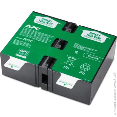    APC Replacement Battery Cartridge #124 24V/9Ah VRLA (APCRBC124)