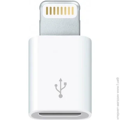  Apple Lightning to Micro USB Adapter (MD820)