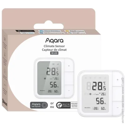 Aqara Датчик климата W100 (TH-S04D) (2716863999) Aqara Датчик климата W100 (TH-S04D) (2716863999)