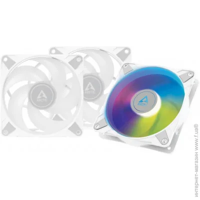  Arctic P12 PWM PST A-RGB White 3-Pack (ACFAN00258A)