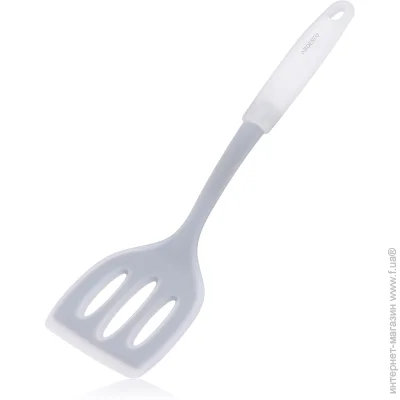 Лопатка Ardesto Fresh, 33см, силикон, пластик, серый (AR1652G) Лопатка Ardesto Fresh, 33см, силикон, пластик, серый (AR1652G)