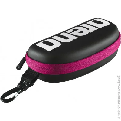  Arena Goggle Case black/white/fuchsia (1E048-509)