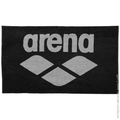      Arena  Pool Soft Towel Black (1097-001993-550 UNI)
