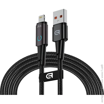  Armorstandart AT-AL USB Type A to Lightning 12W 1,2m Black (ARM75864)