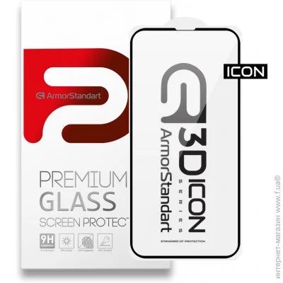   ArmorStandart Icon 3D  Apple iPhone 14 Plus / 13 Pro Max Black (ARM61973)