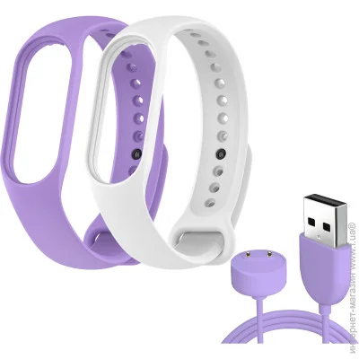   Armorstandart Set  Xiaomi Mi Band 7/6/5 New Style Lavender (ARM77039)