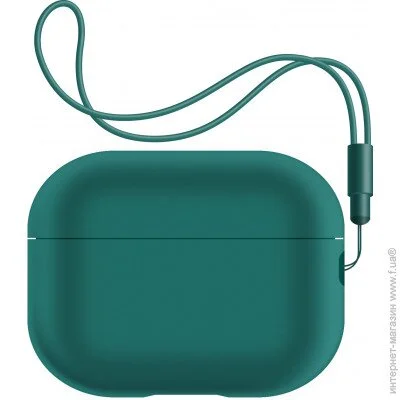  Armorstandart Silicone Case with straps  Apple Airpods Pro 2 Dark Green (ARM68612)
