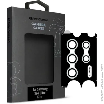   Armorstandart Supreme Black Icon  Samsung S24 Ultra Clear (ARM76616)