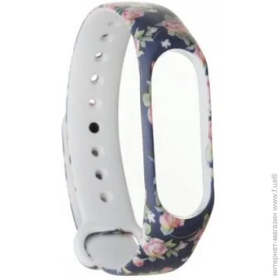  Armorstandart   Xiaomi Mi Band 4/3 Blue Flowers (ARM52066)