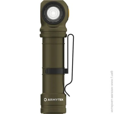 ˳    Armytek Wizard C2 Pro Max XHP70.2 Magnet USB (1*21700) OLIVE (AWC2PRO_MAX_olive)