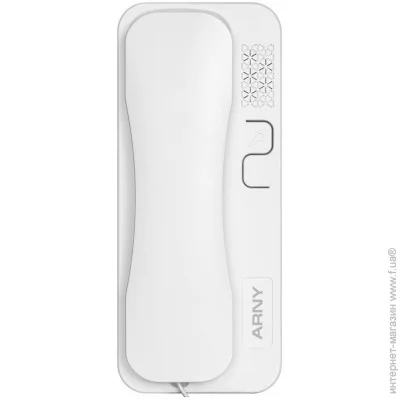 Переговорний пристрій Arny Переговорна трубка ABT-12 Білий Переговорний пристрій Arny Переговорна трубка ABT-12 Білий