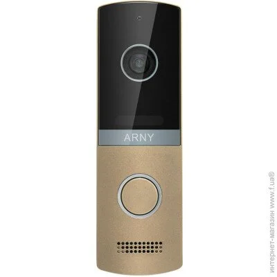 Домофон вызывная панель с камерой Arny Вызывная панель AVP-NG230 1MPX Champagne Домофон вызывная панель с камерой Arny Вызывная панель AVP-NG230 1MPX Champagne
