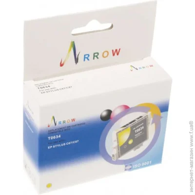  Arrow  Epson Stylus C67/CX3700/CX4700  C13T06344A Yellow (T0634)