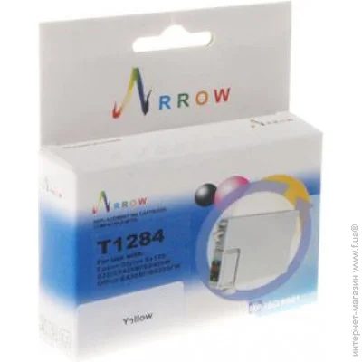  Arrow Epson Stylus SX125/SX420W/SX425W Yellow (T1284)